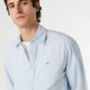 Camisa a rayas de corte regular