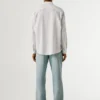 Camisa a rayas de corte regular