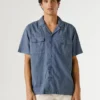 Camisa con cuello cubano Camisa con cuello cubano