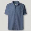 Camisa con cuello cubano Camisa con cuello cubano