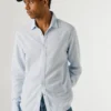 Camisa de corte regular teñida en prenda
