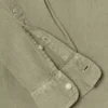 Camisa de corte regular teñida en prenda