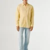 Camisa de corte regular teñida en prenda
