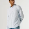 Camisa de corte regular teñida en prenda
