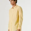 Camisa de corte regular teñida en prenda