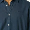 Camisa de corte regular teñida en prenda