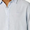 Camisa de corte regular teñida en prenda