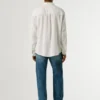 Camisa de corte regular teñida en prenda