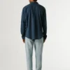 Camisa de corte regular teñida en prenda