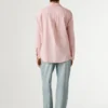 Camisa de corte regular teñida en prenda