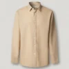 Camisa de corte regular teñida en prenda