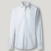 Camisa de corte regular teñida en prenda