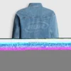 Camisa de denim de corte holgado