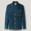Camisa de denim de corte holgado