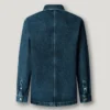 Camisa de denim de corte holgado
