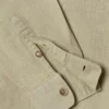 Camisa de lino de corte regular