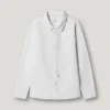 Camisa de lino de corte regular