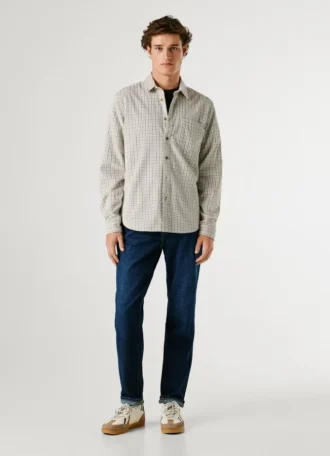 Camisa de pana de corte regular