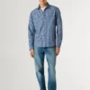 Camisa de popelín a cuadros de corte regular Camisa de popelín a cuadros de corte regular