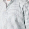 Camisa de popelín a cuadros de corte regular Camisa de popelín a cuadros de corte regular