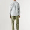 Camisa de popelín a cuadros de corte regular Camisa de popelín a cuadros de corte regular