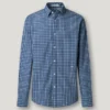 Camisa de popelín a cuadros de corte regular Camisa de popelín a cuadros de corte regular