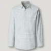 Camisa de popelín a cuadros de corte regular Camisa de popelín a cuadros de corte regular