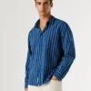 Camisa de popelín a rayas Camisa de popelín a rayas