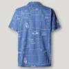 Camisa de popelín con cuello cubano Camisa de popelín con cuello cubano