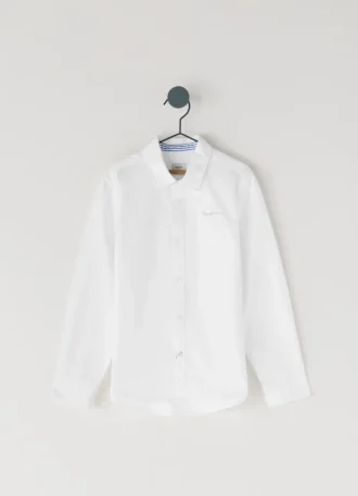 Camisa de popelín de corte regular