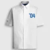 Camisa de sarga de corte oversize Camisa de sarga de corte oversize