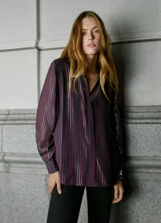 Camisa fluida a rayas