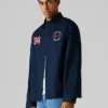 Camisa oversize de sarga Camisa oversize de sarga