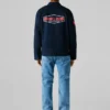 Camisa oversize de sarga Camisa oversize de sarga