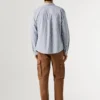 Camisa Oxford a rayas de corte regular