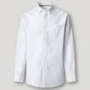 Camisa Oxford a rayas de corte regular
