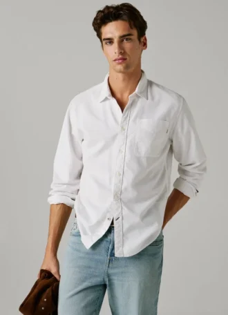 Camisa Oxford de corte regular