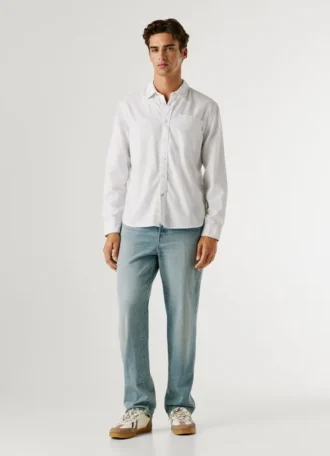 Camisa Oxford de corte regular