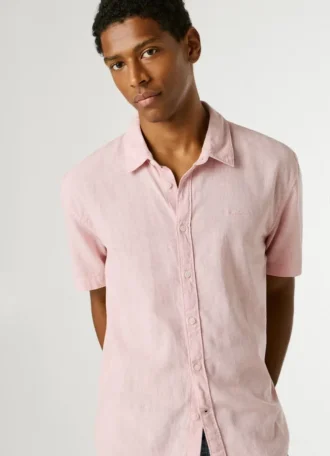 Camisa teñida en prenda