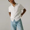 Camisa teñida en prenda Camisa teñida en prenda