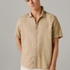 Camisa teñida en prenda Camisa teñida en prenda