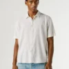 Camisa teñida en prenda Camisa teñida en prenda