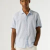 Camisa teñida en prenda Camisa teñida en prenda