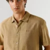 Camisa teñida en prenda Camisa teñida en prenda