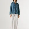 Camisa vaquera de corte oversize Camisa vaquera de corte oversize