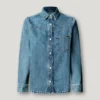 Camisa vaquera de corte oversize Camisa vaquera de corte oversize