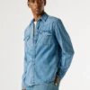 Camisa vaquera de corte regular Camisa vaquera de corte regular