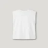 Camiseta con detalle de flecos