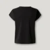 Camiseta con detalles florales calados Camiseta con detalles florales calados