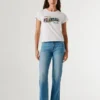 Camiseta con estampado artístico